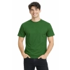 T-shirt męski PREMIUM z krótkim rękawem zielona butelka 100% bawełna 190g roz. XXL